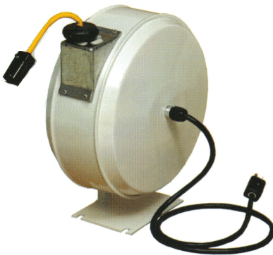 Single Enclosed Electric Cord Reels